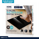 Scales Bathroom Slimline 26cm x 26cm Battery Operated (2 x AAA Batteries Not Included)