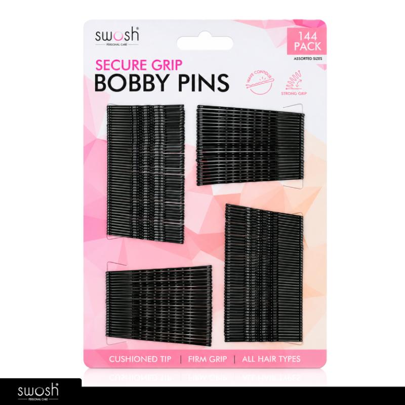 1pack Bobby Pin 144pc Set - Includes 96 Small Pins 4.5cm
