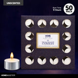1pack Candle Unscented Tealight 9 Hour 50pcs