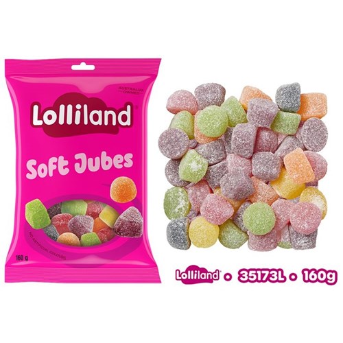 1Pack Soft Jubes 160g Bag