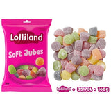 1Pack Soft Jubes 160g Bag