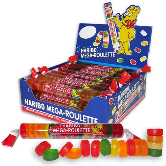 1pc Haribo Mega Roulettes 40g