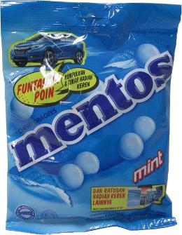 Mentos Bag Mint Candy 135g