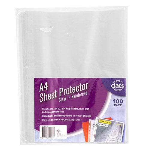 1pack Sheet Protector A4 100pcs