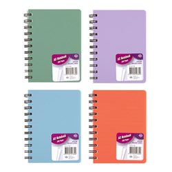 1pc Notebook Basic PP Col A6 200pg