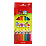 1pack Pencils Coloured Pk 24 F/L