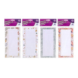 1pc List Shopping Magnetic 60sh 4 Assorted Colors