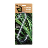 Hooks S Shape 2Pk Silver 20cm