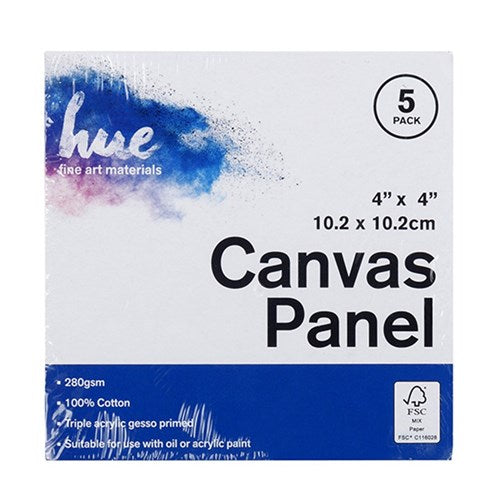 1pack Canvas Art 5Pcs 3mm 4x4in P3.1 FSC Mix 70% Panel
