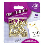 1pack Fastener Brass 19mm 30pcs