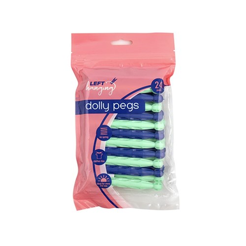 1pack Pegs Dolly Pcs24 10.5x1.3cm