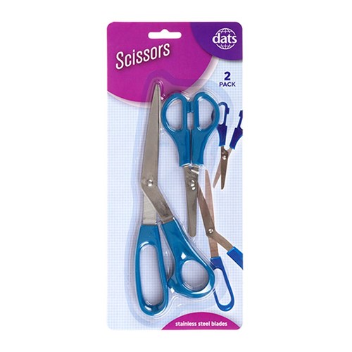 1pack Scissors Office 2pcs 130mm 200mm