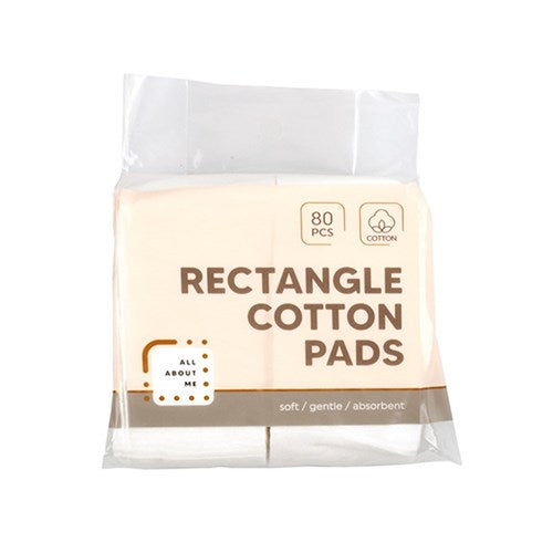 Cotton Pads Rectangle 5x6cm Pk80