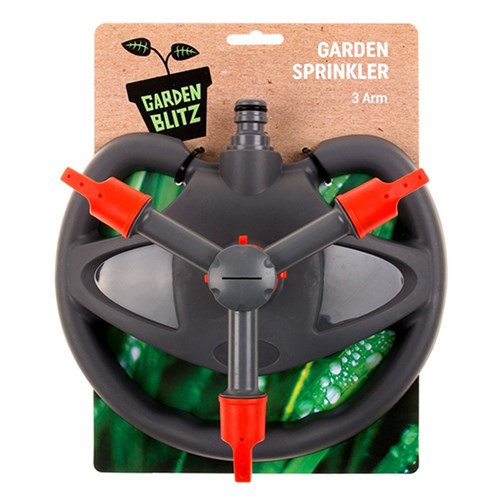Garden Sprinkler 3 Arm