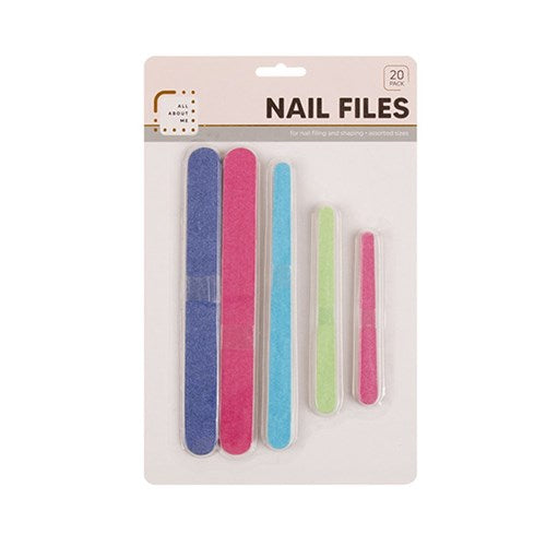 1pack Nail File Emery Board  Asstd Colors