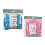 1pc Hair Wrap Microfibre 2 Assorted Colors