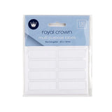 1pack Labels Multi Purpose Rectangle White 150pcs 45x13mm