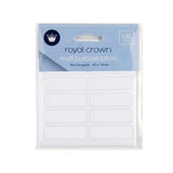 1pack Labels Multi Purpose Rectangle White 150pcs 45x13mm
