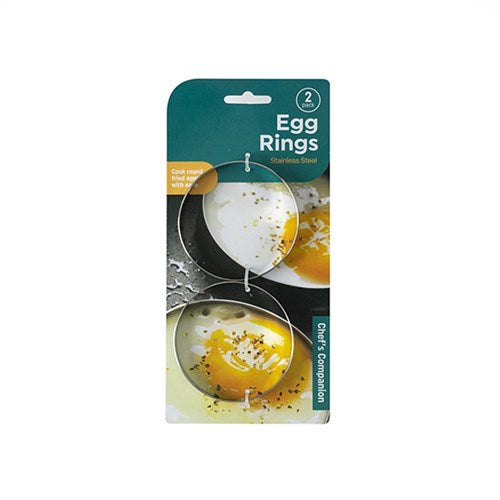 1pack Egg Rings Stainless Steel 2Pcs 7.5cm