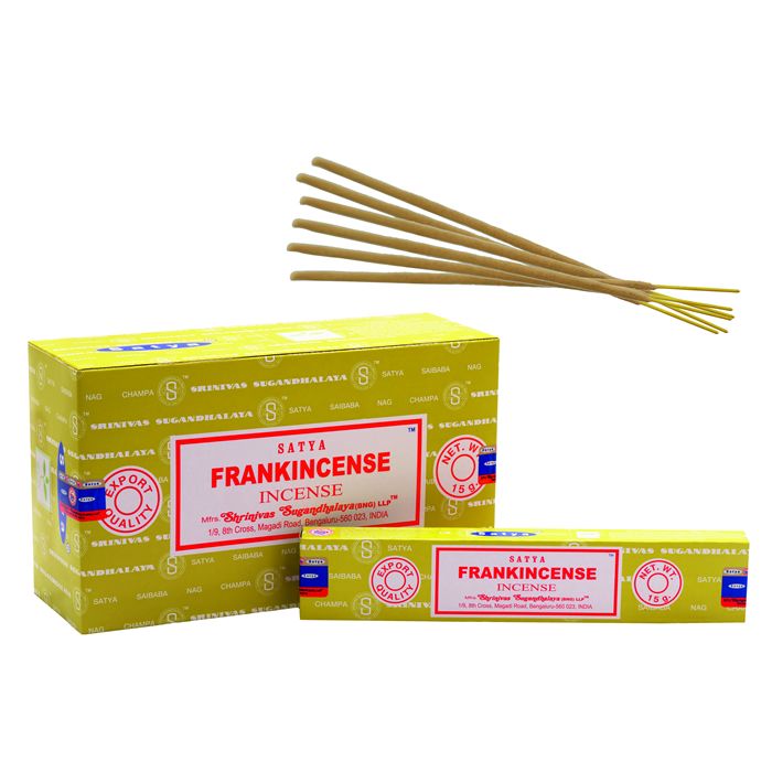1 pack Satya Perfumed Incense Sticks - Frankincense