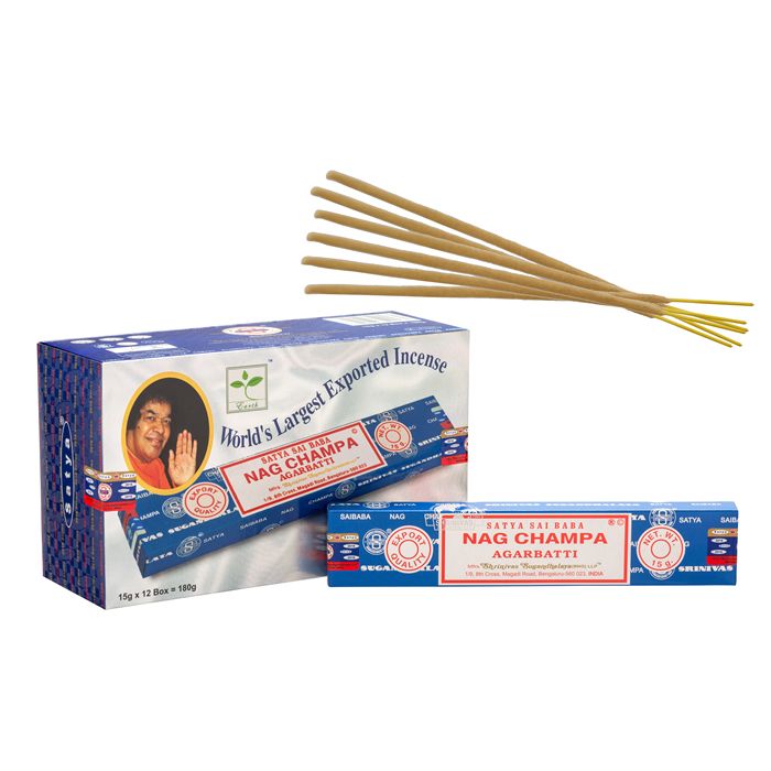 1 pack Satya Perfumed Incense Sticks - Nag champa