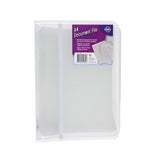 File Document PP A4 w Zipper Clear