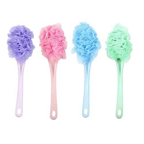 1pc Body Brush Mesh 4 Assorted Colors 45.5cm