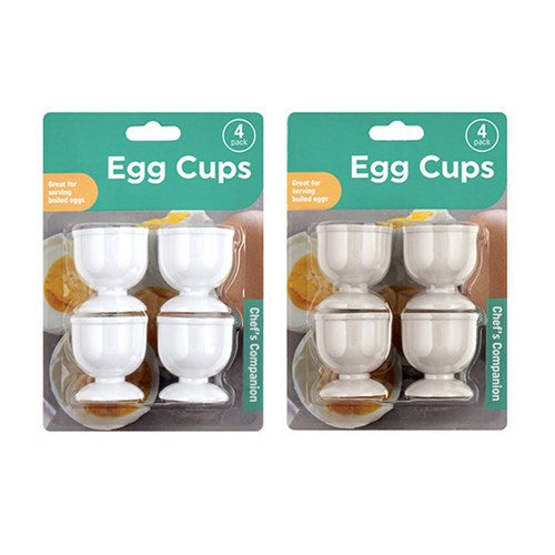 1pack Plastic Egg Cups 4 Pack Assorted Colors