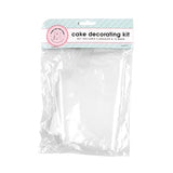 1pack Cake Decorating Kit Disposable Bags 10pcs with 3 Nozzles Set
