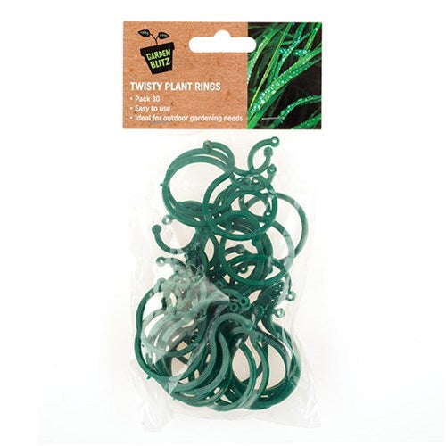 1pack Plant Rings 30Pcs Twisty