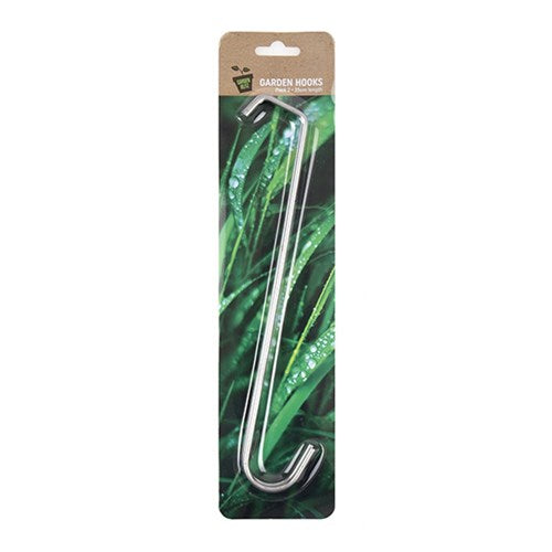Hooks S Shape Silver 2Pk 25cm