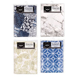 1pc Printed PEVA Round Tablecloth with Flannel Back 150cm Assorted Designs