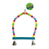 Bird Swing w Bells 15x24cm