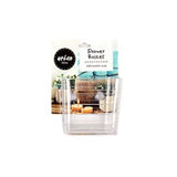 Shower Basket w Suction Large 18.5x9.3x12cm