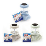 1pc Brush Scrubber Palm Round with Dispenser 8x8.5cm