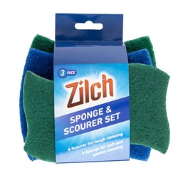 1pack Sponge Asstd 3 Pc Set