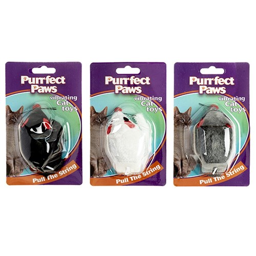 1pc Cat Toy Vibrating Mouse