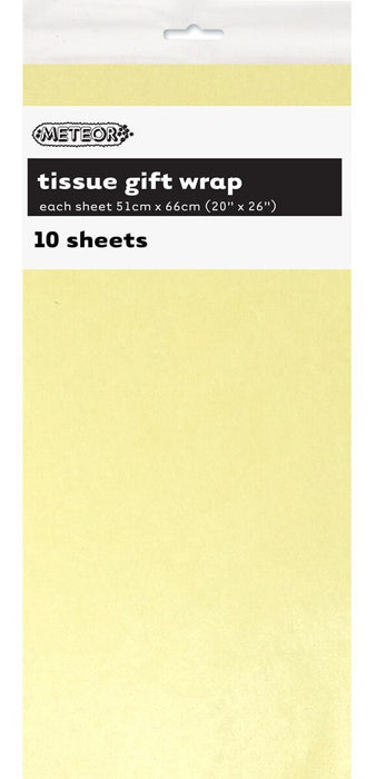 6270 - 10 Tissue Sheets - Gift Wrap - Ivory