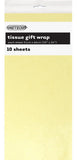6270 - 10 Tissue Sheets - Gift Wrap - Ivory