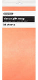 6271 - 10 Tissue Sheets - Gift Wrap - Rose Gold
