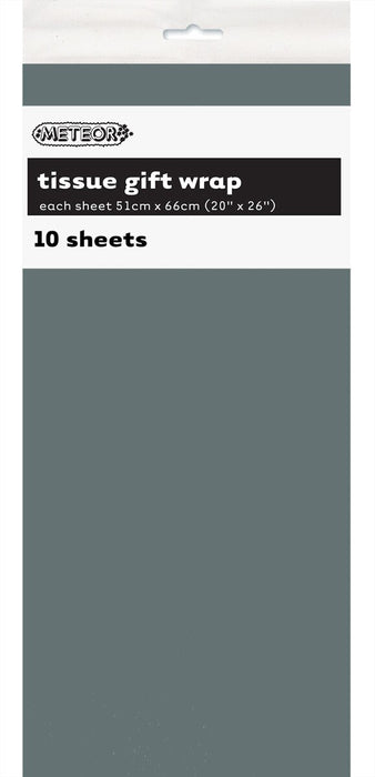 6273 - 10 Tissue Sheets - Gift Wrap - Silver