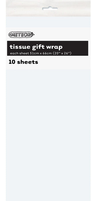 6280 - 10 Tissue Sheets - Gift Wrap - White