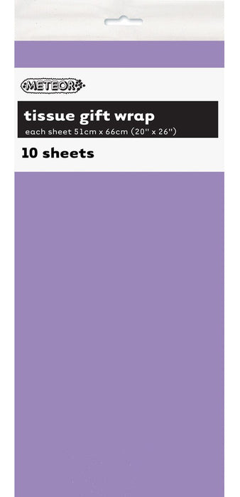 6281 - 10 Tissue Sheets - Gift Wrap - Lavender