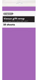 6293 - 10 Tissue Sheets - Gift Wrap - Pretty Purple