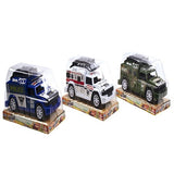 1pc Toys Cars 4WD Emergency Vehicles w Friction 3 Assorted Designs