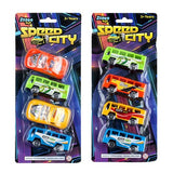 1 pack Toys Cars 4pcs 2 Assorted Designs