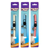 1pc Collar Cat w Bell 30cm 3 Assorted Colors 1x30cm