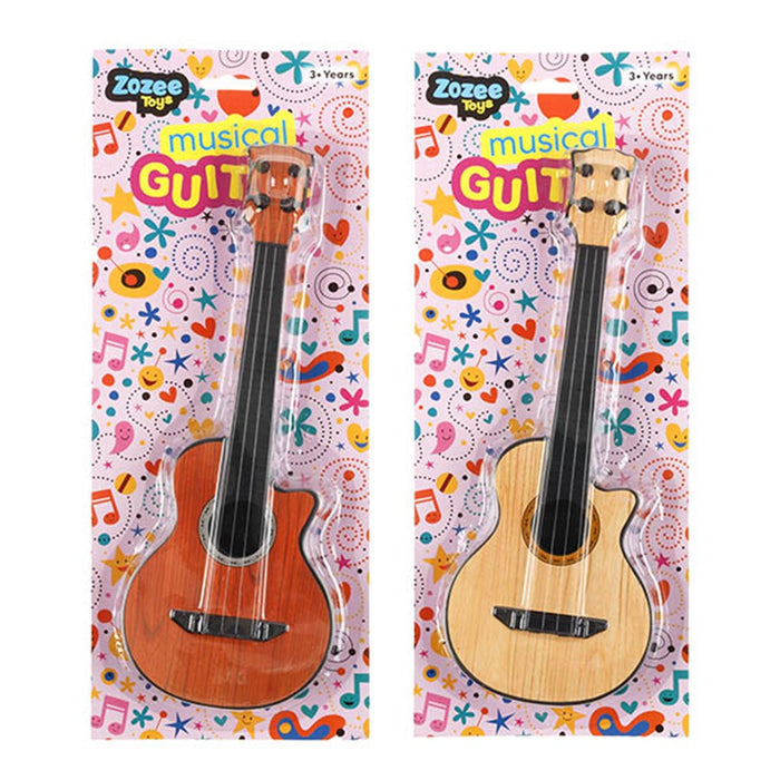 1pc Toys Musical Guitar 33cm 2 Assorted Colors