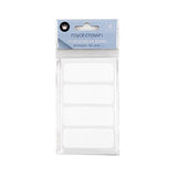 1pack Label Rectangle White Multi Purpose 66x25mm 88pcs