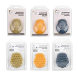 1pc Shampoo Brush 3 Asst 9.5x8x7cm 91gr 3 Assorted Colors